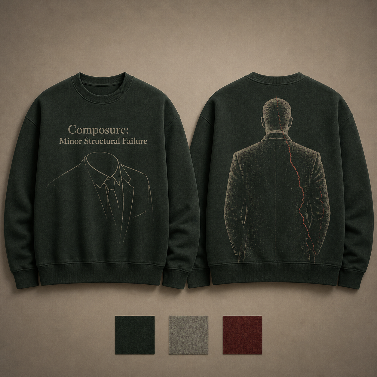 Composure: Minor Structural Failure — Heavyweight Crewneck
