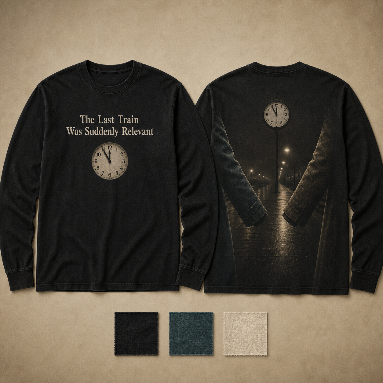 The Last Train Was Suddenly Relevant — Long-Sleeve T-Shirt