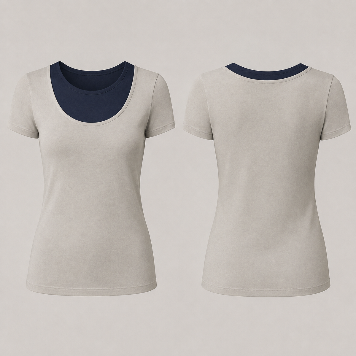 Seoul, Keep Me Company — Fitted Tee, Stone and Ink. HELLOH garment design preview.