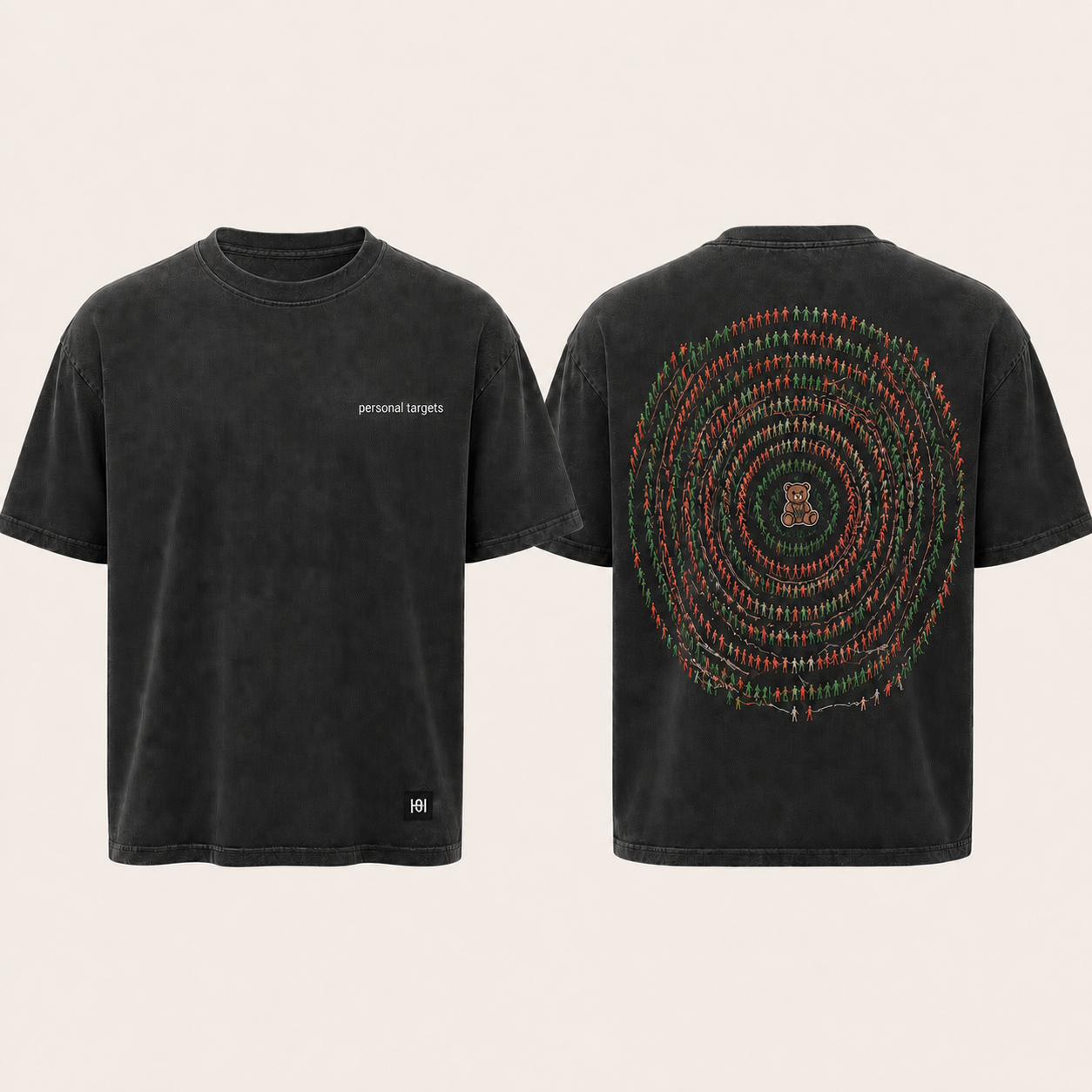 Personal Targets - Bear Market Oversized Tee