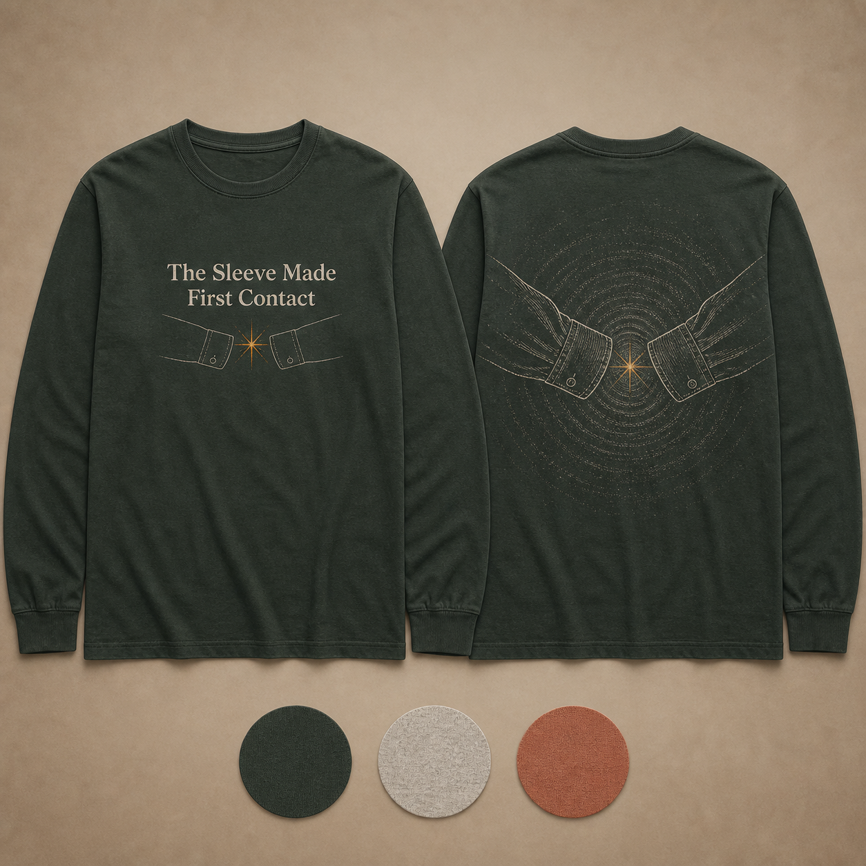 The Sleeve Made First Contact — Long-Sleeve T-Shirt