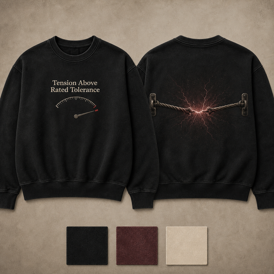 Tension Above Rated Tolerance — Heavyweight Crewneck