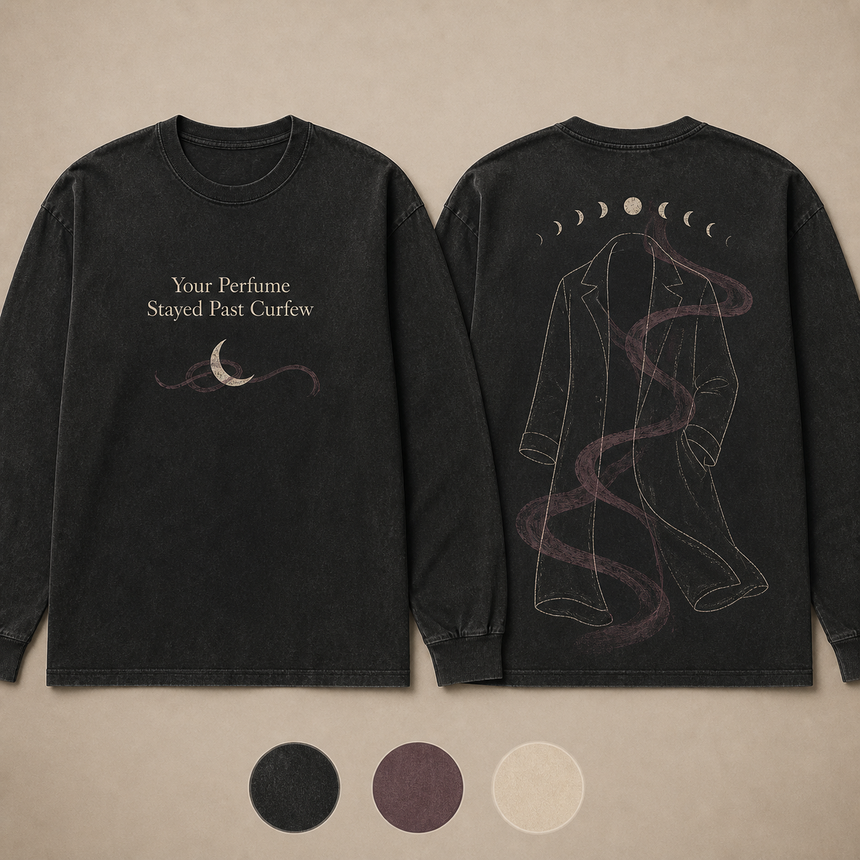 Your Perfume Stayed Past Curfew — Long-Sleeve T-Shirt