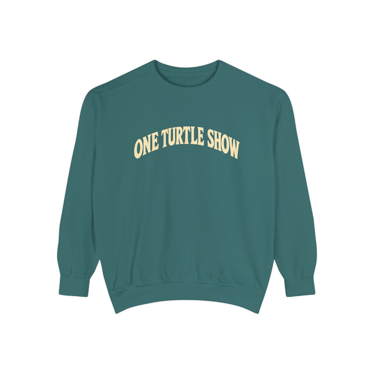 HELLOH One Turtle Show Crewneck