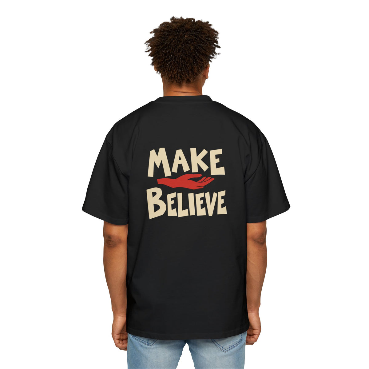 Moon Thief Oversized T-Shirt | Hand Shadow Club