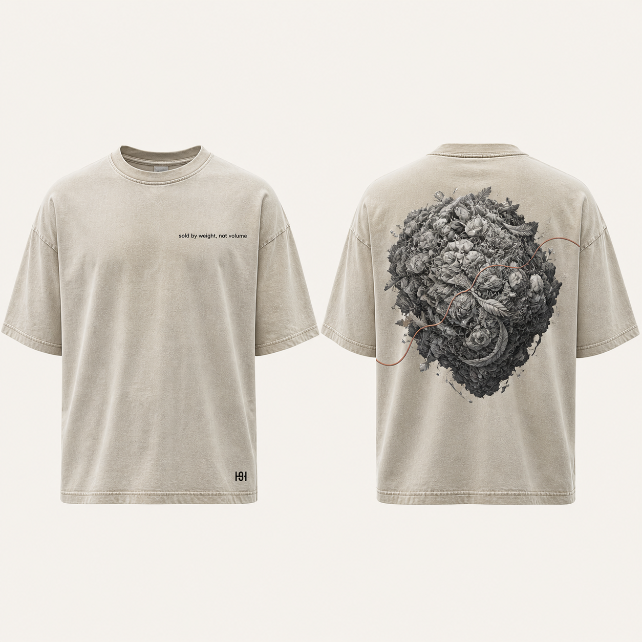 Sold by Weight, Not Volume — Heavyweight Tee