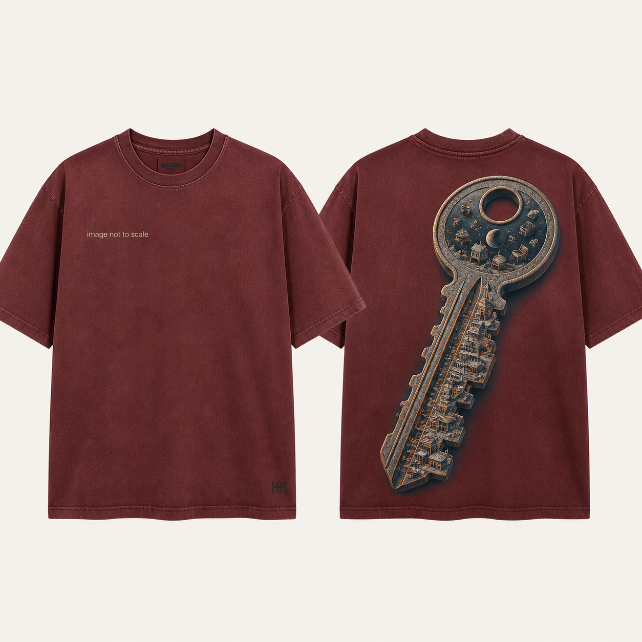 Image Not to Scale — Heavyweight Tee