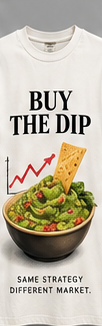 Buy the Dip: bone tee with tortilla chips and guacamole.